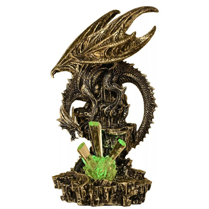 Juliana Mystic Legends Silver Dragon with Light - Large