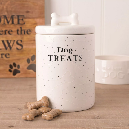 Best of Breed Paw Prints Treat Jar - Dog
