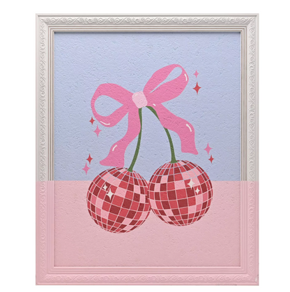 The Feel Good Club Disco Cherry Painting