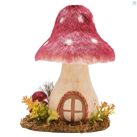 Country Living Natural Handmade Mushroom Ornament