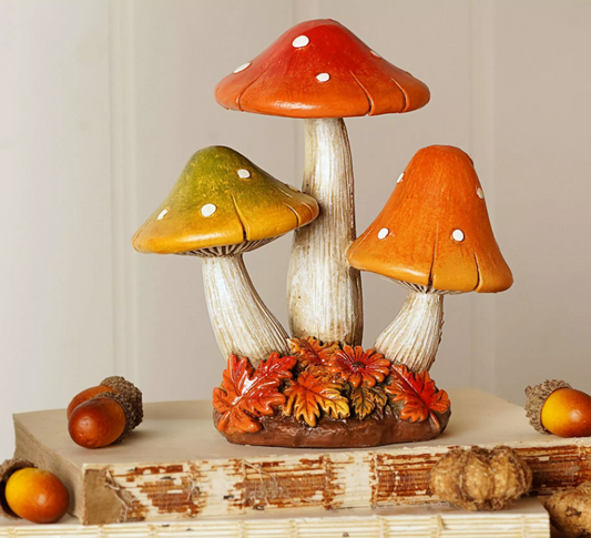 Country Living Mushroom Ornament 13.5cm - Medium