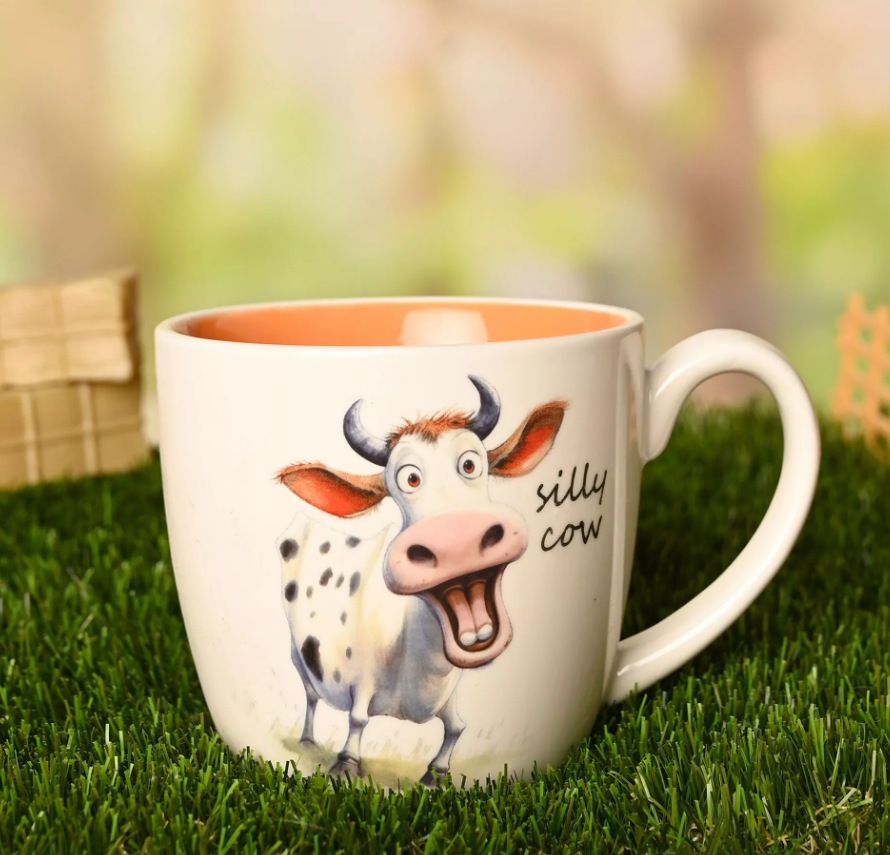 The Funny Farm Mug - "Silly Cow"
