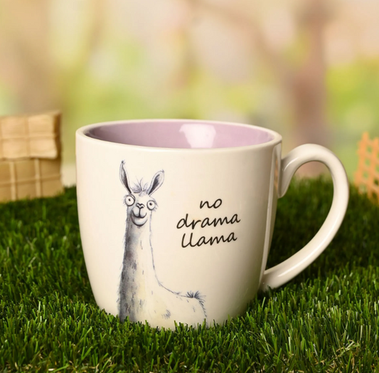 The Funny Farm Mug - "No Drama Llama"