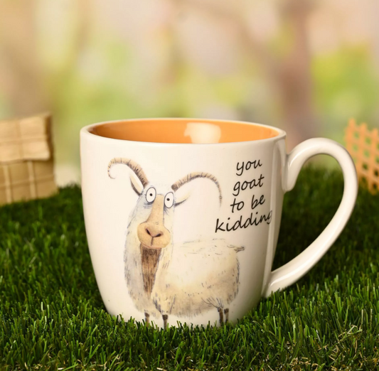 The Funny Farm Mug - "You Goat to be Kidding"