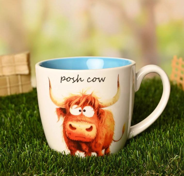 The Funny Farm Mug - "Posh Cow"