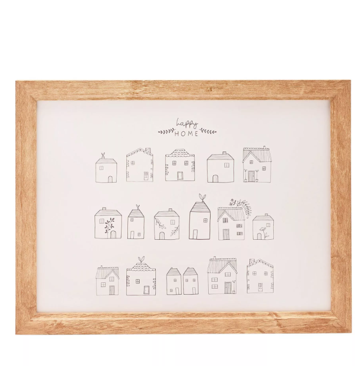 Moments Lap Tray - Houses