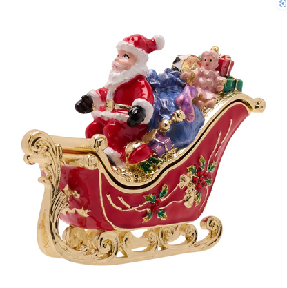 Christmas Treasured Trinkets - Santa's Sleigh