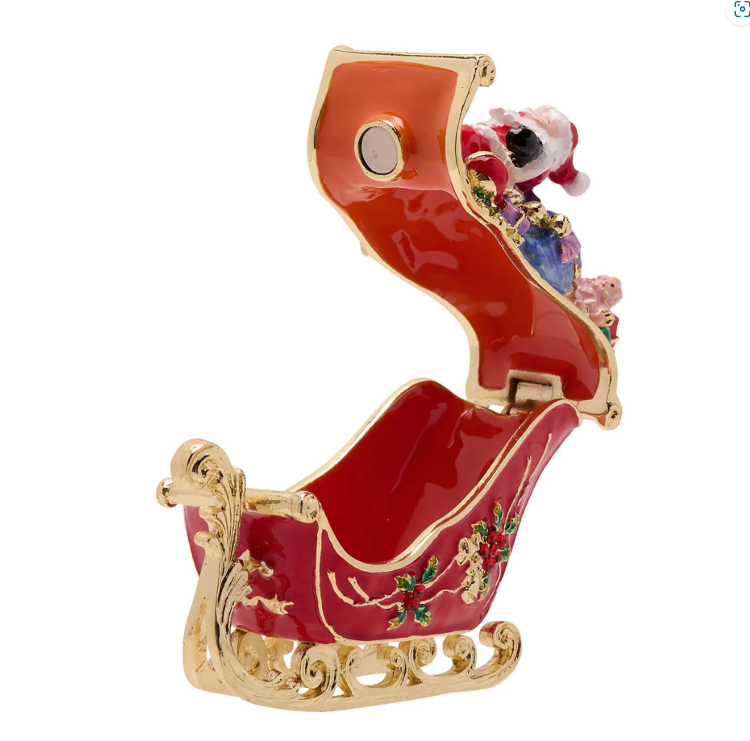 Christmas Treasured Trinkets - Santa's Sleigh