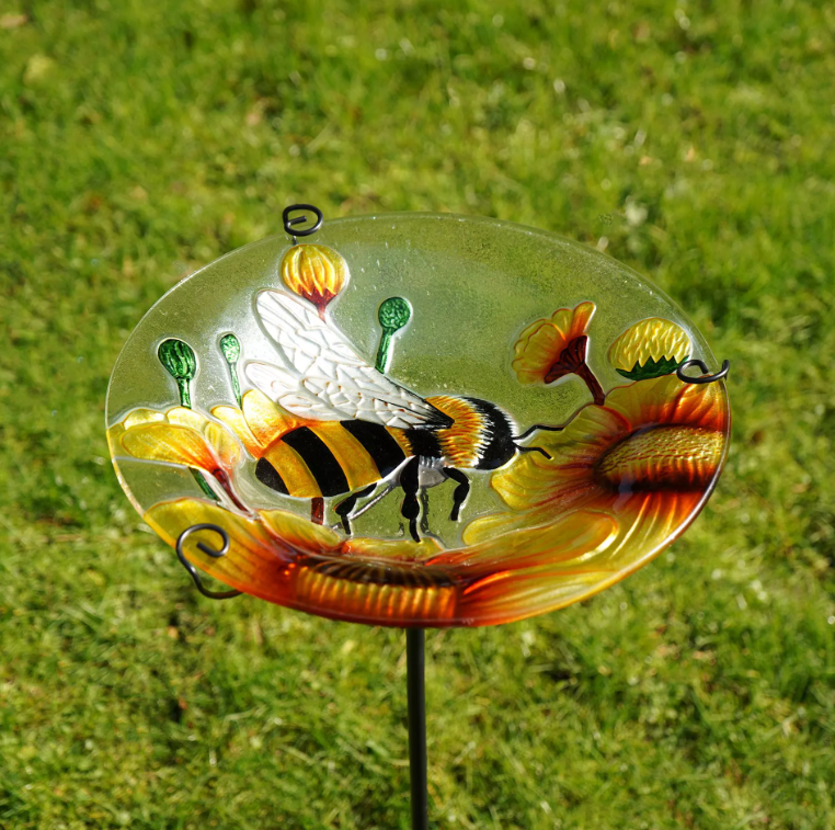 Country Living Bird Feeder 30.5cm - Bee