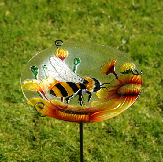 Country Living Bird Feeder 30.5cm - Bee