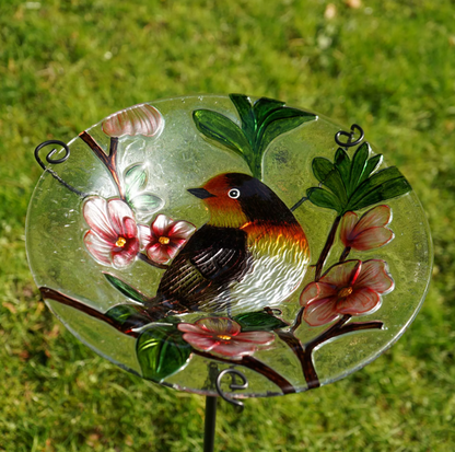 Country Living Bird Feeder Stake - Robin 30.5cm