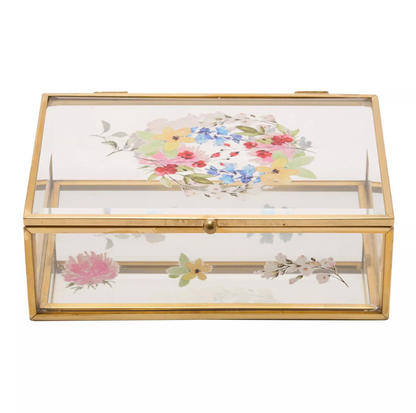 Sophia Floral Trinket Box