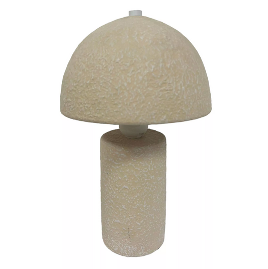 Hestia Natural Mushroom Lamp - 29cm