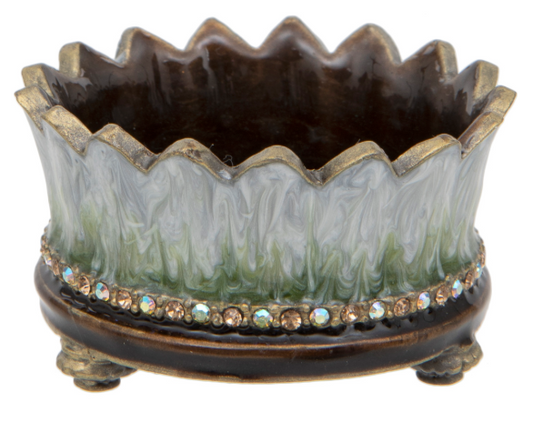 Flower Diamante Tealight Holder