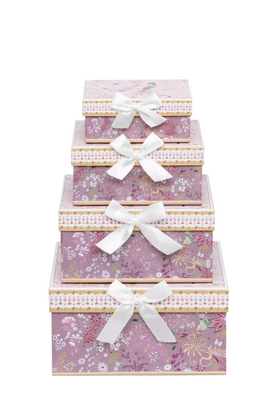 Paradise Gift Boxes Set of 4