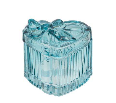 Bow Jar Blue