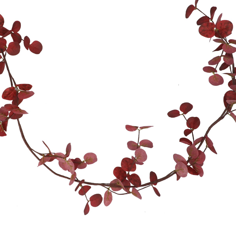 150cm Burgundy Eucalyptus Garland