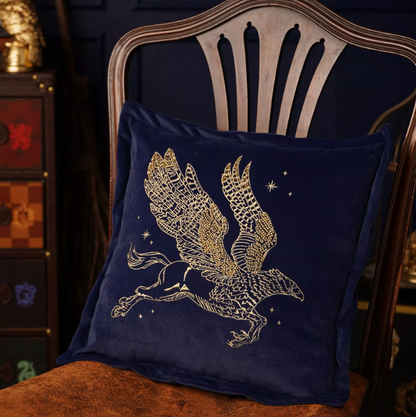 Alumni Velvet Cushion 43cm - Buckbeak