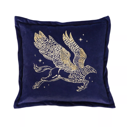 Alumni Velvet Cushion 43cm - Buckbeak