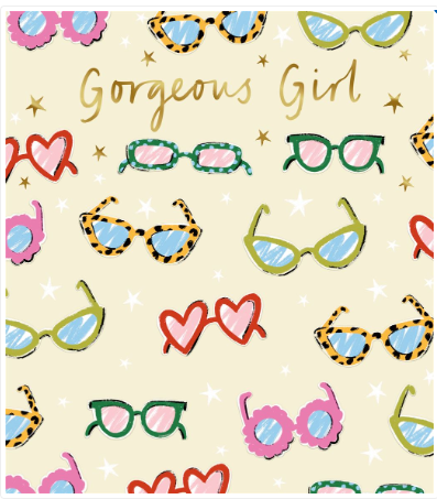 Gorgeous Girl Greeting Card
