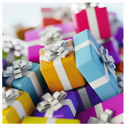 Present Stack Blank Card