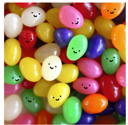 Smiling Bean Blank Card