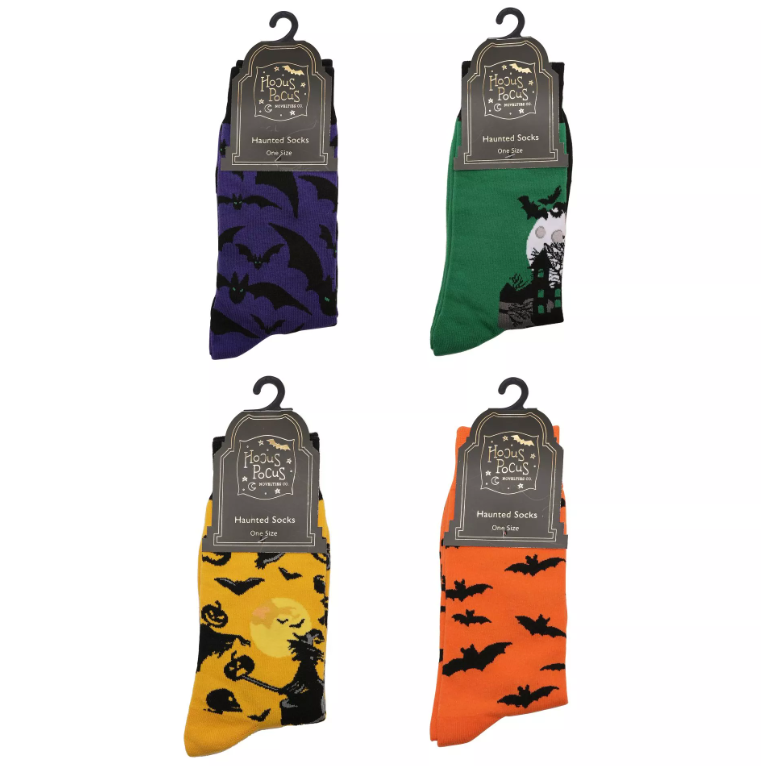 Single Pair - Spooky Halloween Haunted Socks
