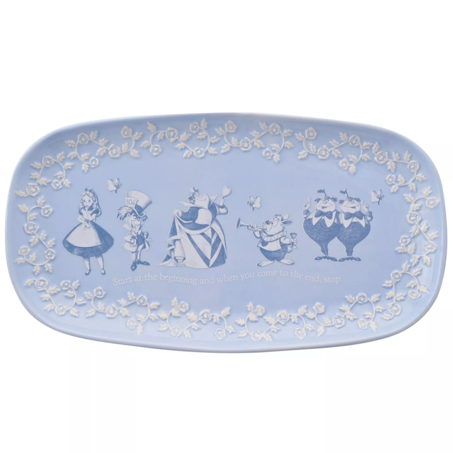 Alice in Wonderland Serving Plate