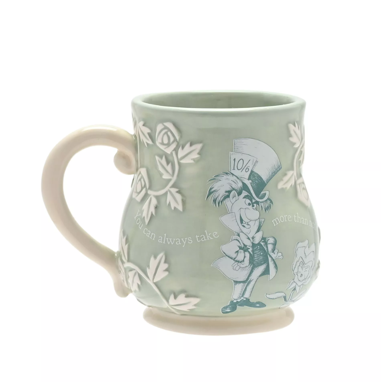 Alice in Wonderland Embossed Mug - Mad Hatter