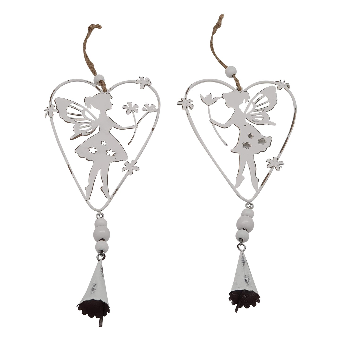 Single Hanging Heart With Fairy