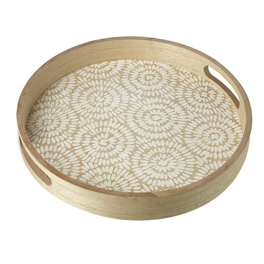 Wooden Round Tray