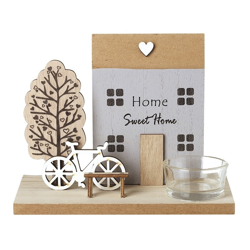 Home Sweet Home House T-Light Holder