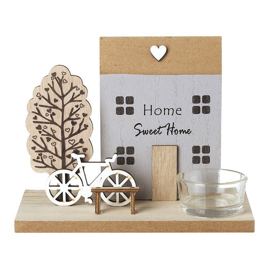 Home Sweet Home House T-Light Holder
