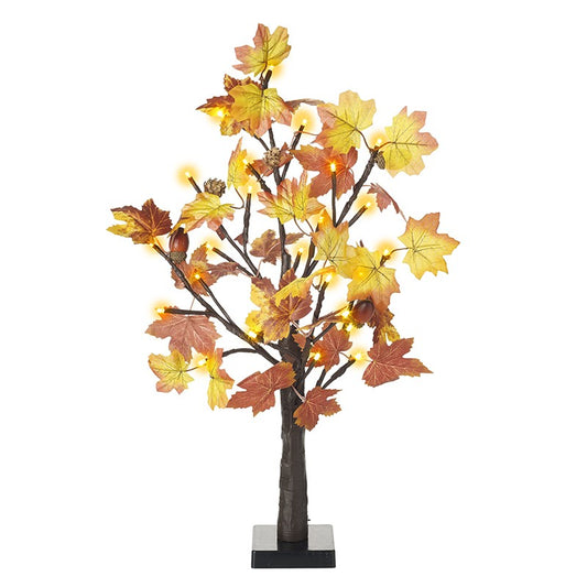 Tall Indoor & Outdoor Autumn Light up Tree