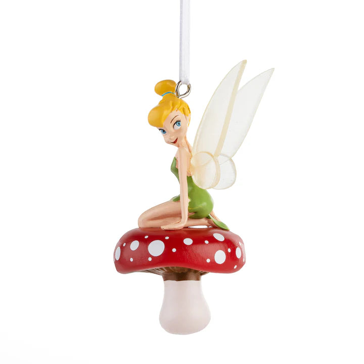 Collectable Disney Tinker Bell - Tinker Bell & Toadstool Ornament