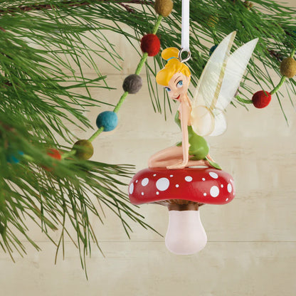Collectable Disney Tinker Bell - Tinker Bell & Toadstool Ornament