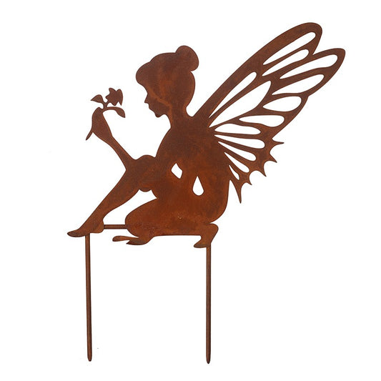 Metal Garden Fairy Stake