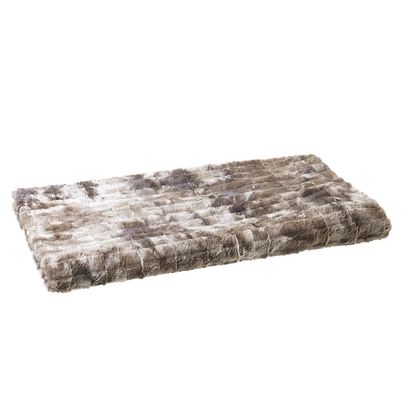 Super Soft Luxury Throw Grey Patch