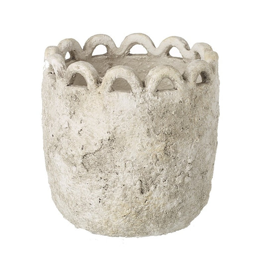 Small Pot With Decorative Edge