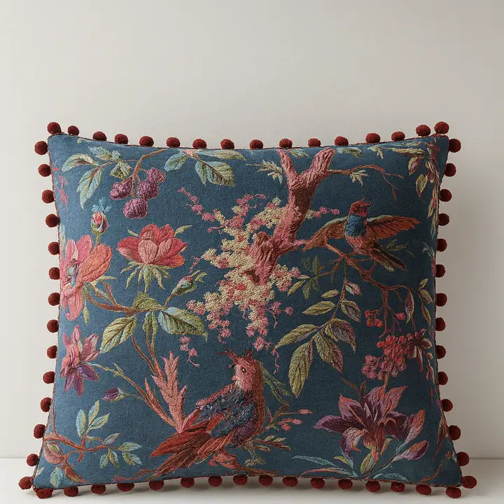 Amaira Velvet Cushion with Filler