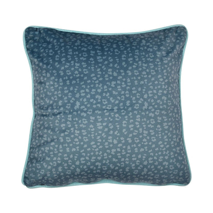 Peacock Jungle Cushion By Soiree in Teal 43 X 43cm