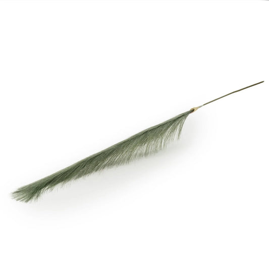 Olive Single Pampas Grass Stem 130cm