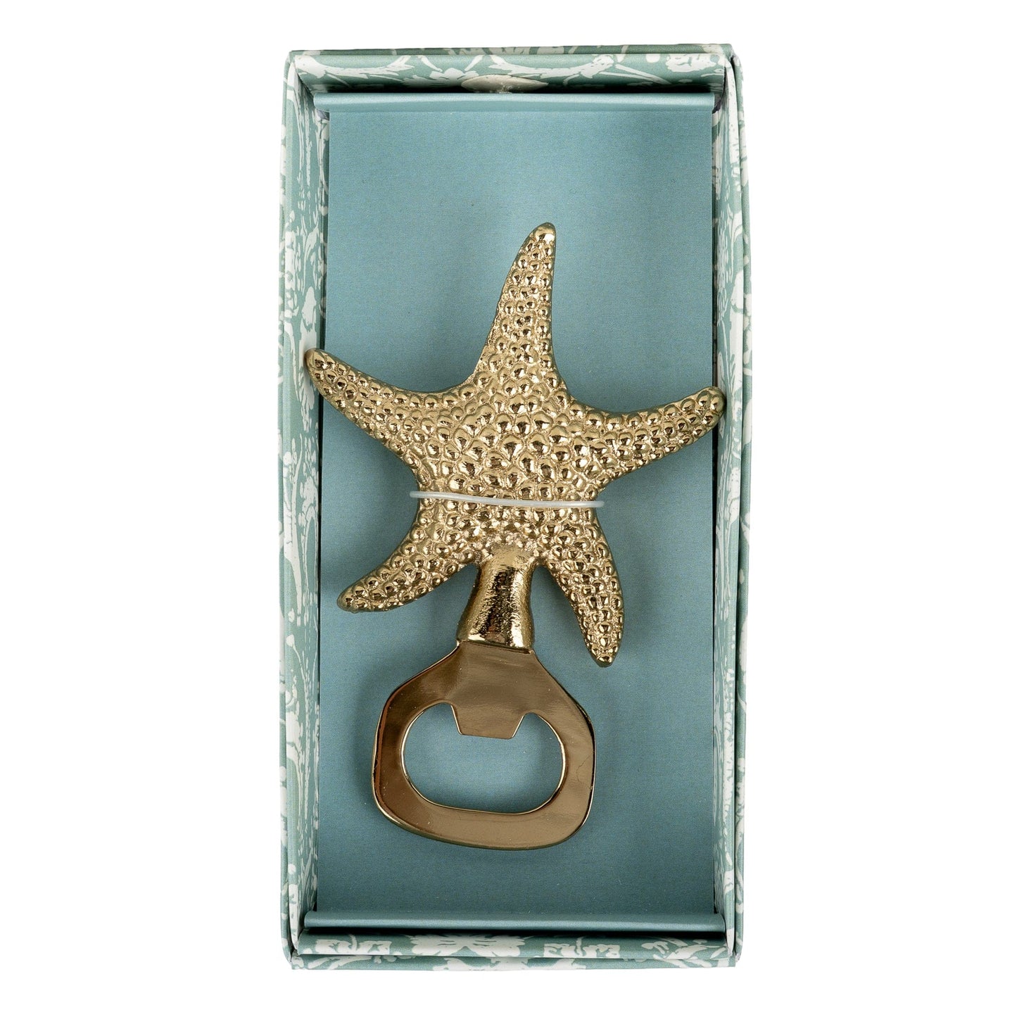 Jeff Banks Starfish Bottle Opener - Jacquard Sage Green