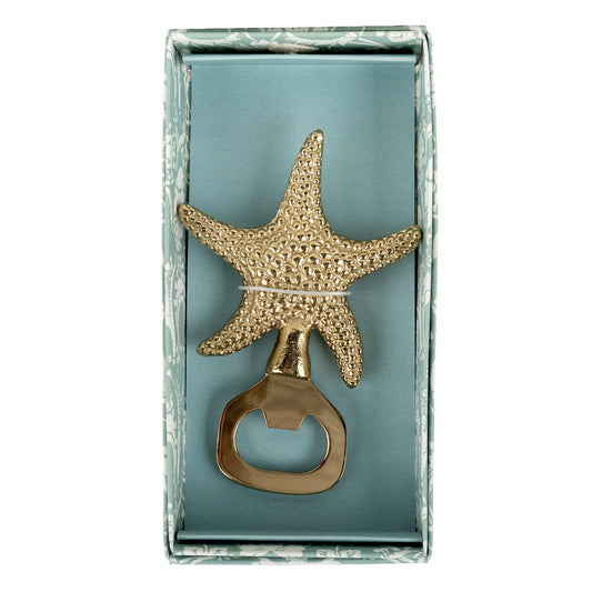 Jeff Banks Starfish Bottle Opener - Jacquard Sage Green