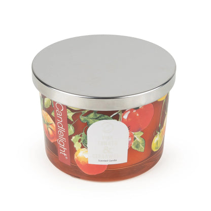 Candle with Metal Lid - Vine Tomato & Cedarwood