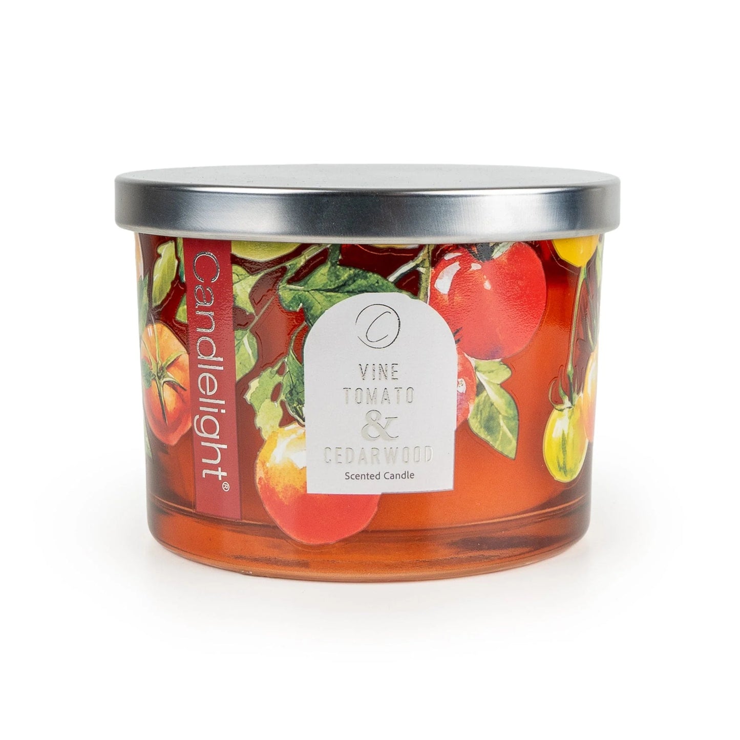 Candle with Metal Lid - Vine Tomato & Cedarwood