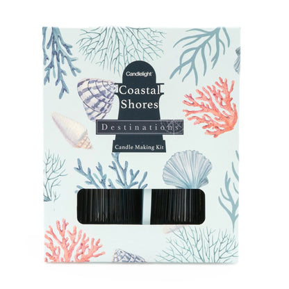 Coastal Shores Candle Making Kit with Seasalt Scent