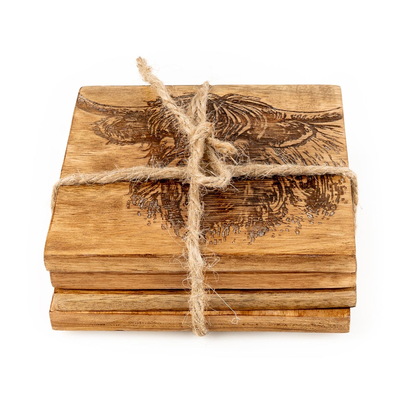 Set of 4 Coasters - Highland Cow