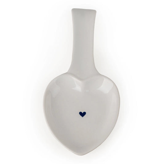 Ceramic Spoon Rest - Hearts