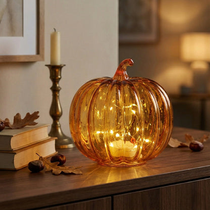 LED Lamp - Pumpkin Orange